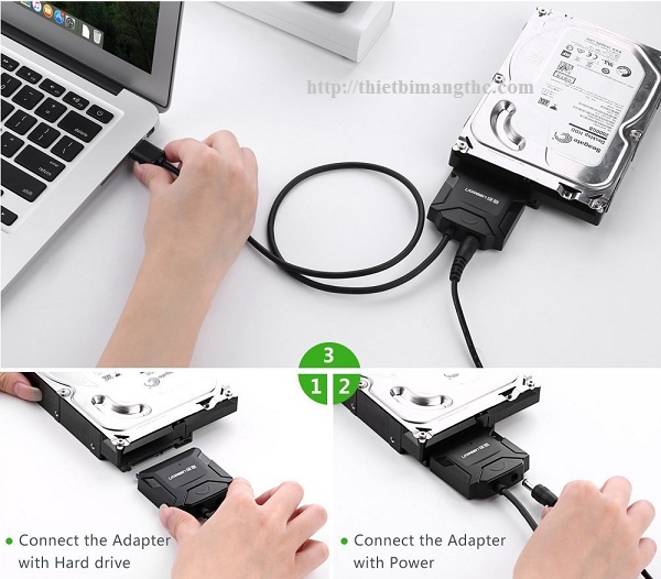 Cáp chuyển đổi,Cáp usb sang sata 3.0 Ugreen 20231